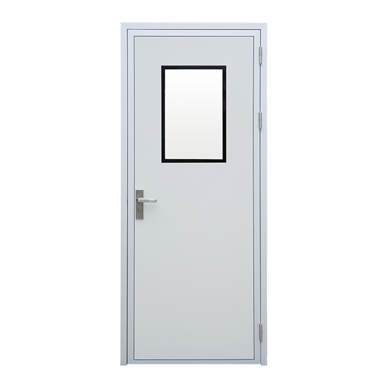 Aluminyo haluang metal flat frame color steel plate door