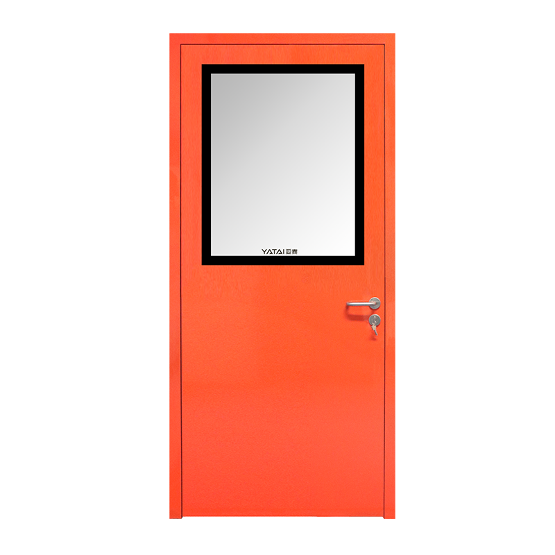 Napaligid na uri ng frame na bakal na malinis na pinto